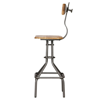 Set da Bar 3 pz in Teak Massello di Recupero - homemem39