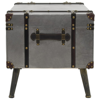 Tavolino da Salotto in MDF e Alluminio 102x51x47,5 cm | homemem39