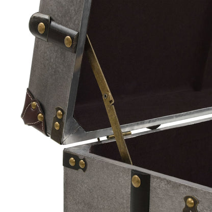 Tavolino da Salotto in MDF e Alluminio 102x51x47,5 cm | homemem39