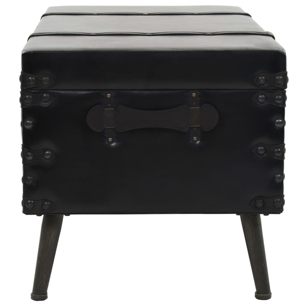 Tavolino da Salotto in MDF e Acciaio 102x51x48 cm