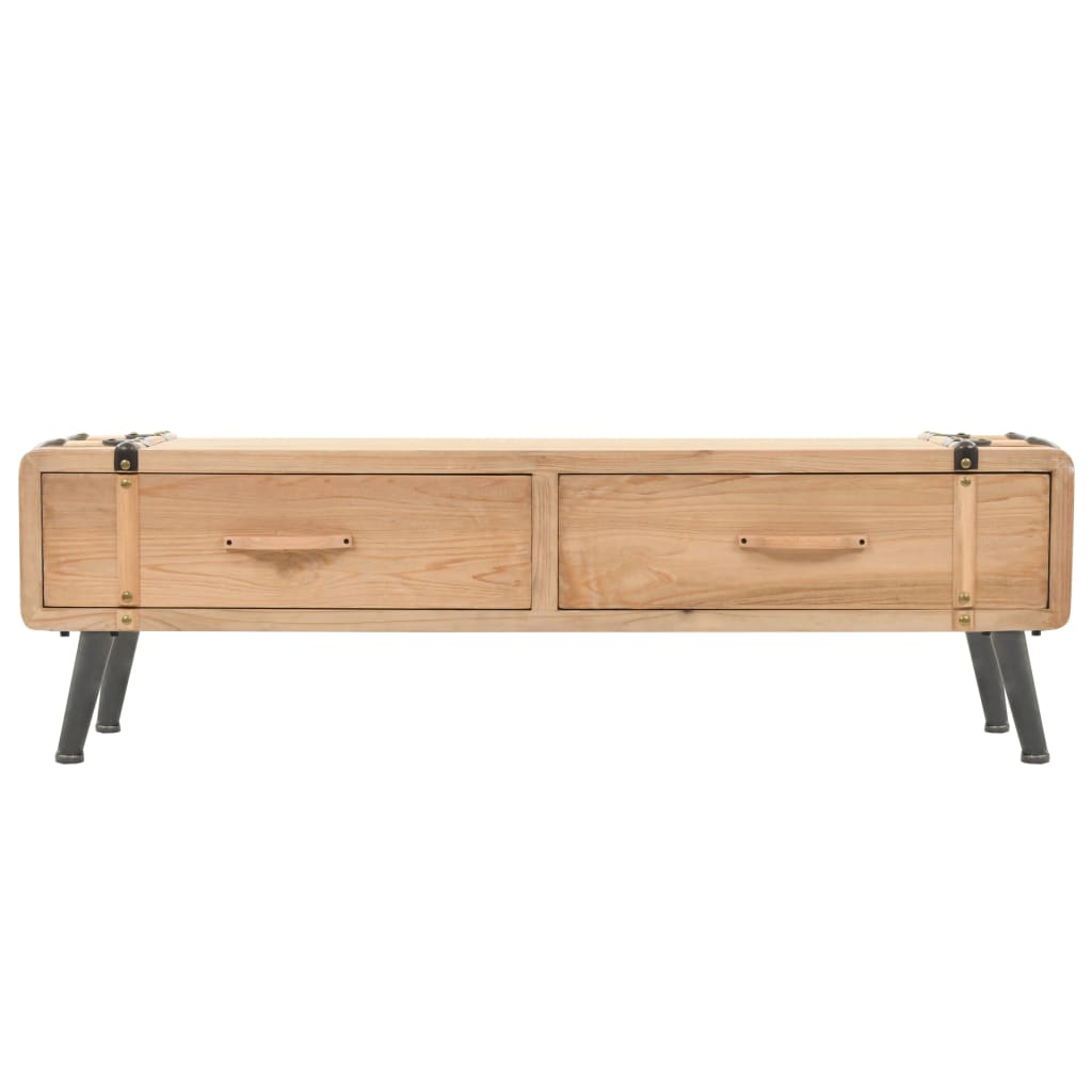 Mobile TV in Legno Massello di Abete 120x33x35 cm - homemem39