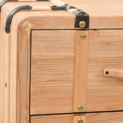Cassettiera in Legno Massello di Abete 91x35x73 cm | homemem39