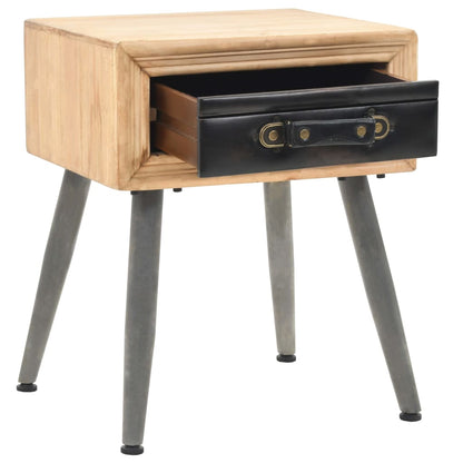 Comodino in Legno Massello di Abete 43x38x50 cm | homemem39