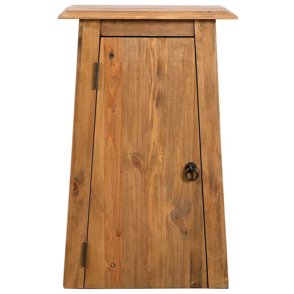 Mobile da Bagno a Parete in Legno Massello di Pino 42x23x70 cm | homemem39