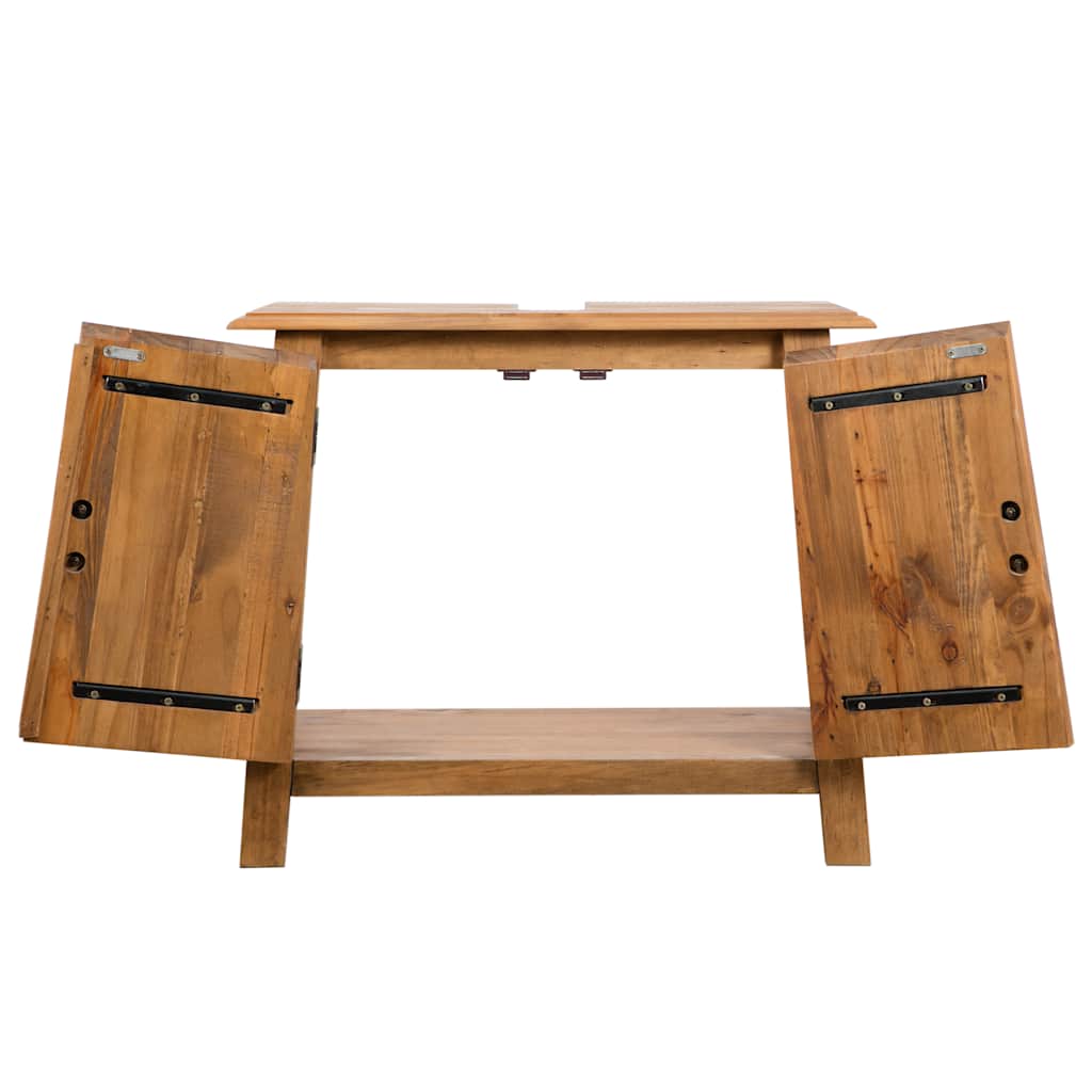 Set Mobili da Bagno in Legno Massello di Pino | homemem39