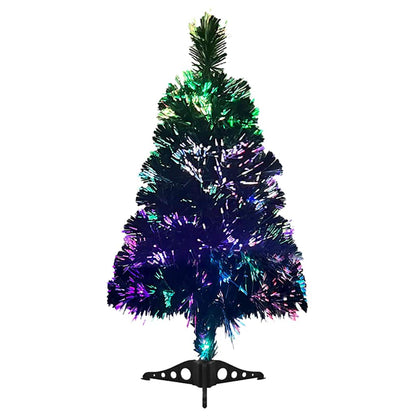 Albero di Natale Artificiale in Fibra Ottica 64 cm Verde | homemem39