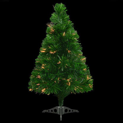 Albero di Natale Artificiale in Fibra Ottica 64 cm Verde | homemem39