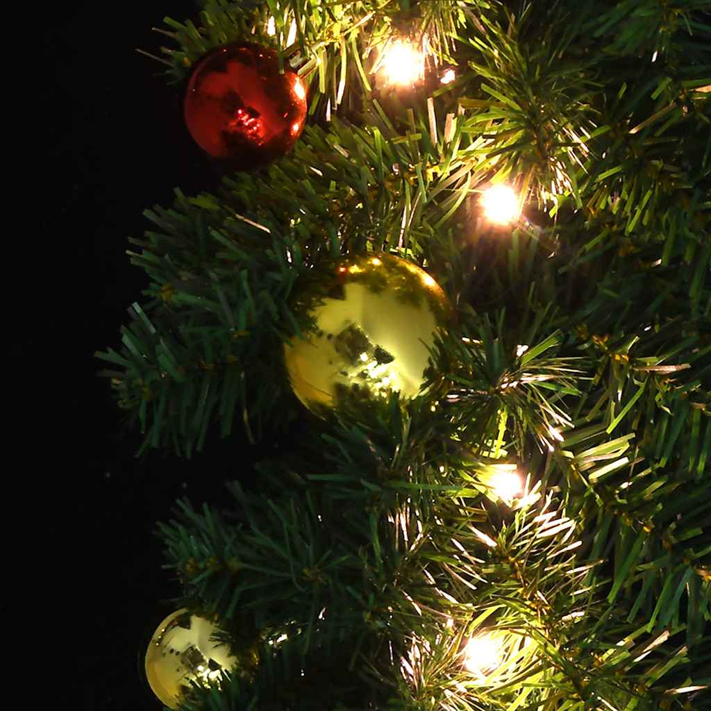 Ghirlanda di Natale Decorata con Palline e Luci a LED 20 m | homemem39