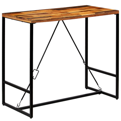 Tavolino da Bar in Legno Massello di Recupero 120x60x106cm | homemem39