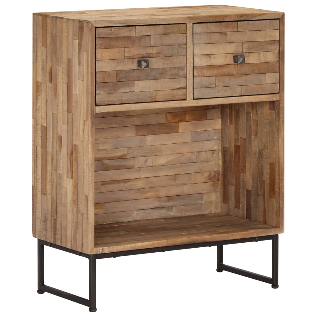 Credenza in Legno di Teak di Recupero 60x30x75 cm | homemem39