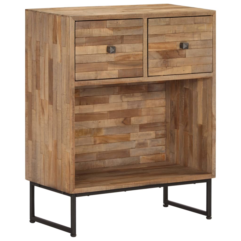 Credenza in Legno di Teak di Recupero 60x30x75 cm | homemem39