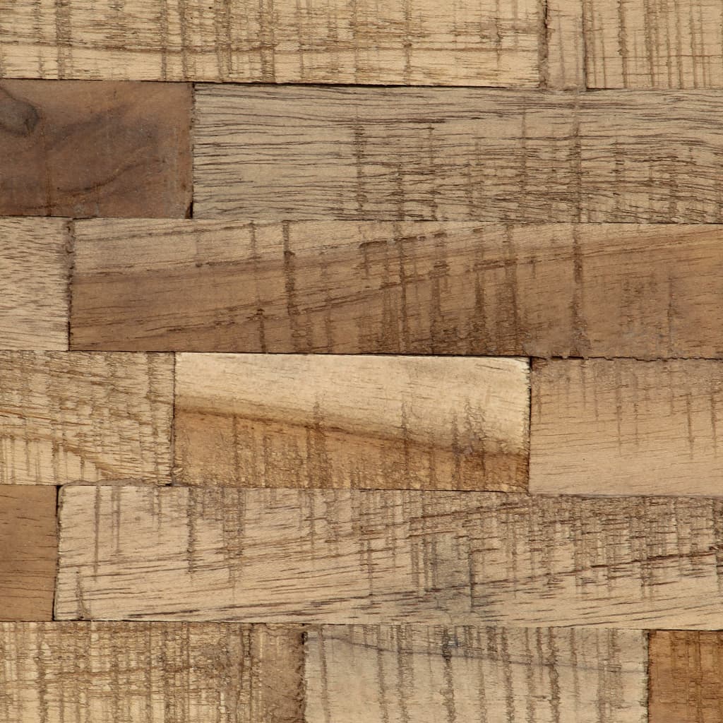 Set Tavolini per Piante 3 pz in Legno di Teak Recuperato | homemem39