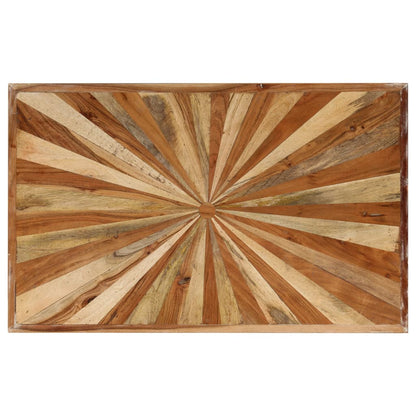 Tavolino da Salotto in Legno Massello di Mango 90x55x36 cm - homemem39