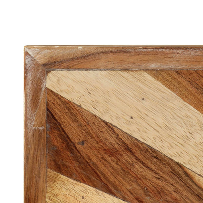 Tavolino da Salotto in Legno Massello di Mango 90x55x36 cm - homemem39