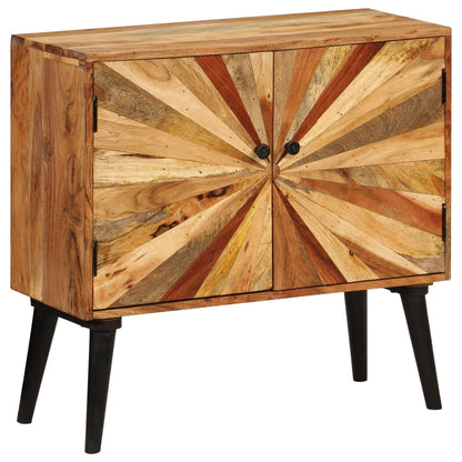Credenza in Legno Massello di Mango 85x30x75 cm