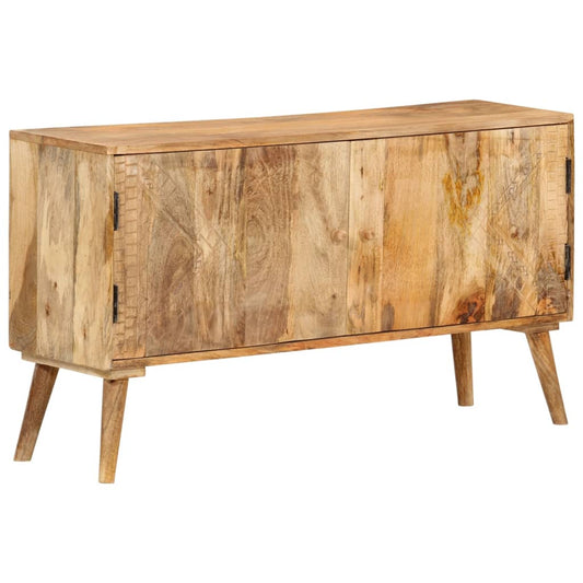 Credenza in Legno Massello di Mango 110x30x60 cm