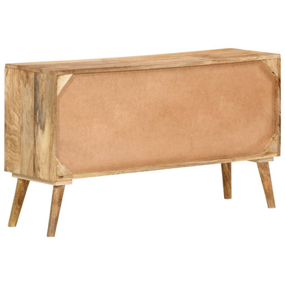 Credenza in Legno Massello di Mango 110x30x60 cm - homemem39