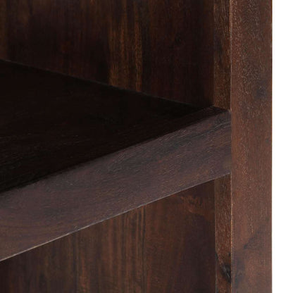 Mobiletto Consolle in Legno Massello di Acacia 40x30x110 cm - homemem39