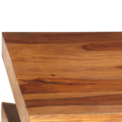 Tavolino da Salotto in Legno Massello di Sheesham 90x60x30 cm - homemem39