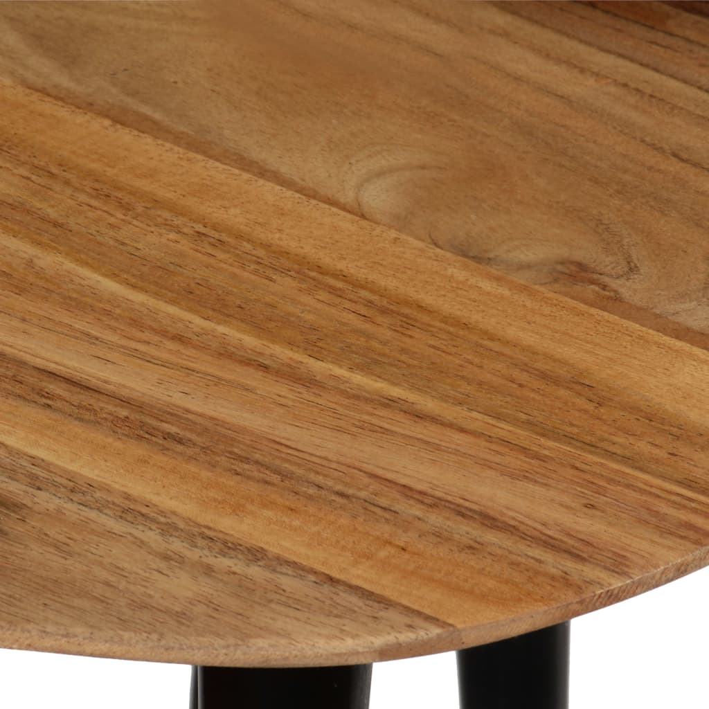 Set Tavolini da Salotto 3 pz in Legno Massello d'Acacia | homemem39