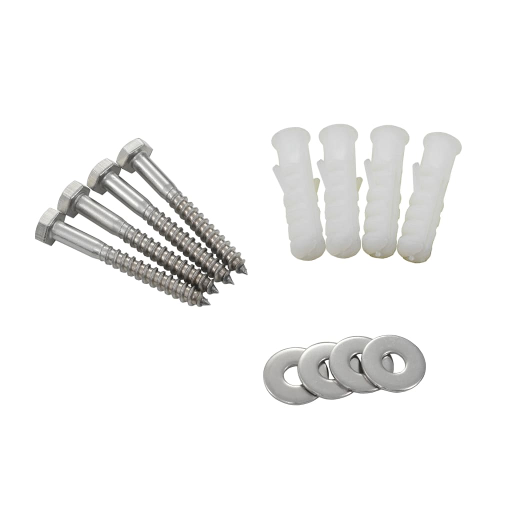 Comignolo per Canna Fumaria in Acciaio Inossidabile 40 x 40 x 36 cm - homemem39