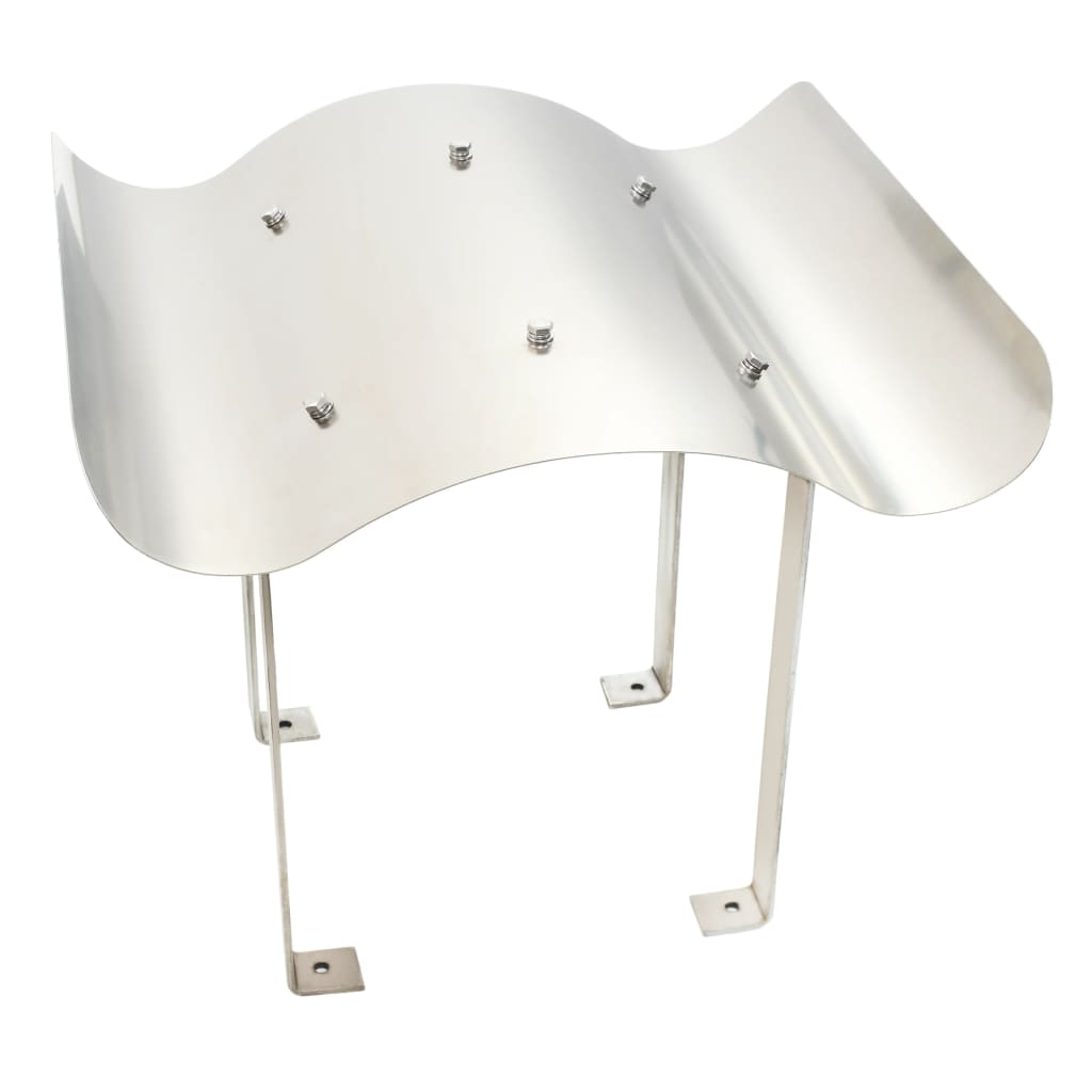 Comignolo per Canna Fumaria in Acciaio Inossidabile 50 x 50 x 37 cm - homemem39