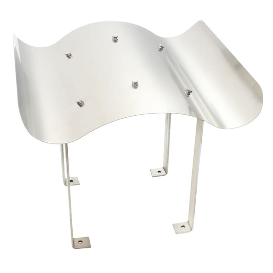 Comignolo per Canna Fumaria in Acciaio Inossidabile 50 x 50 x 37 cm - homemem39