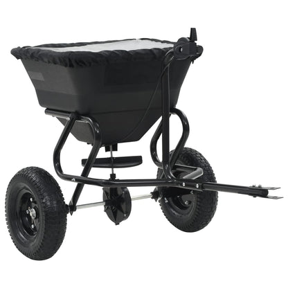 Spargisale Trainabile in PVC e Acciaio 125x74x79 cm 45 L | homemem39