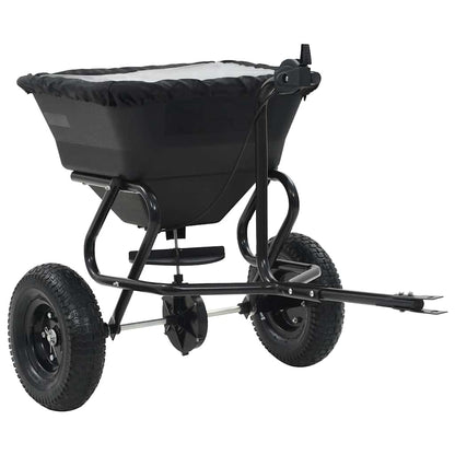 Spargisale Trainabile in PVC e Acciaio 125x74x79 cm 45 L