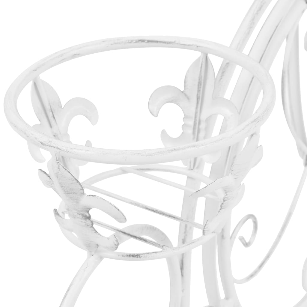 Piedistallo per Piante a Forma di Bici in Stile Vintage Metallo - homemem39