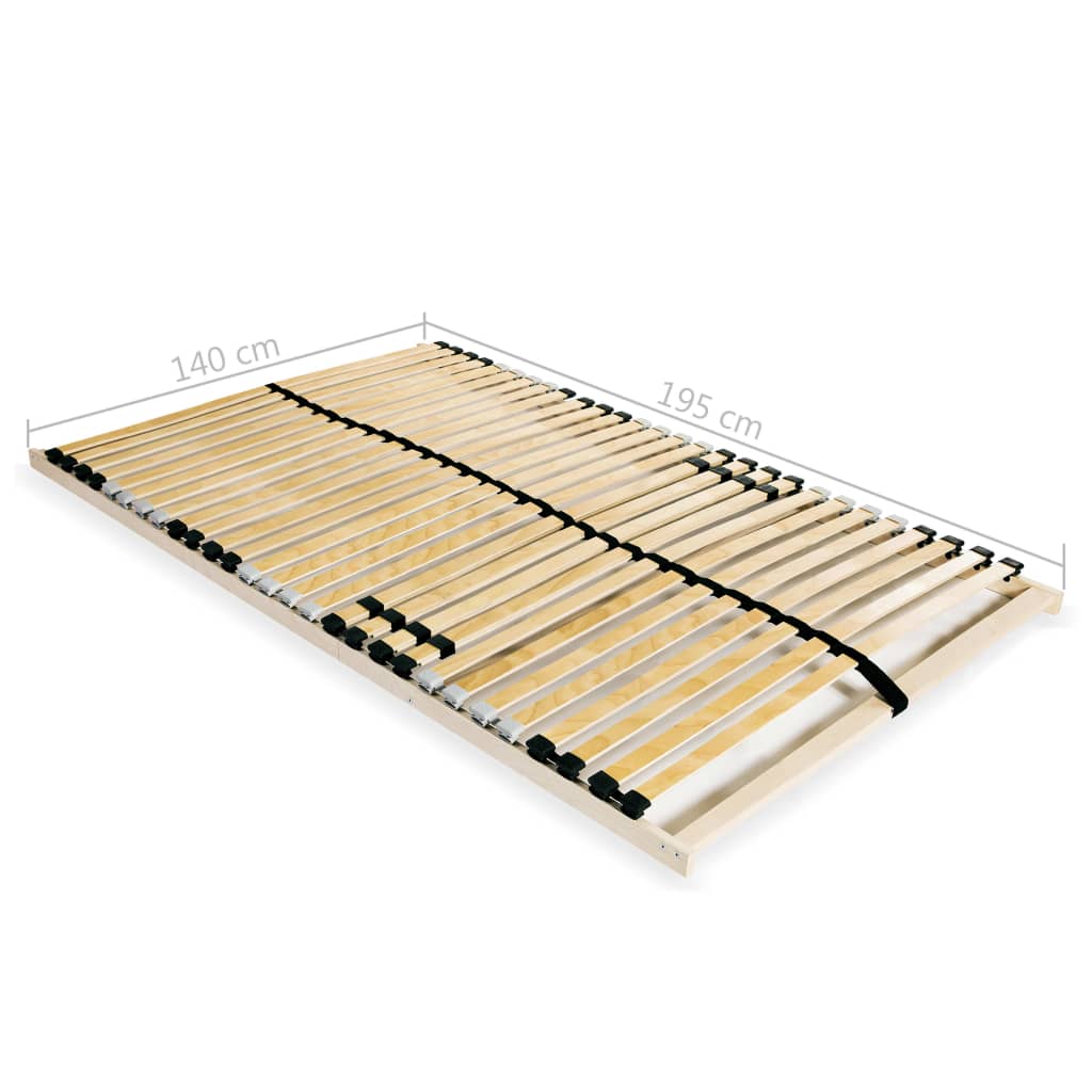 Rete a Doghe 7 Zone senza Materasso con 28 Doghe 80x200 cm