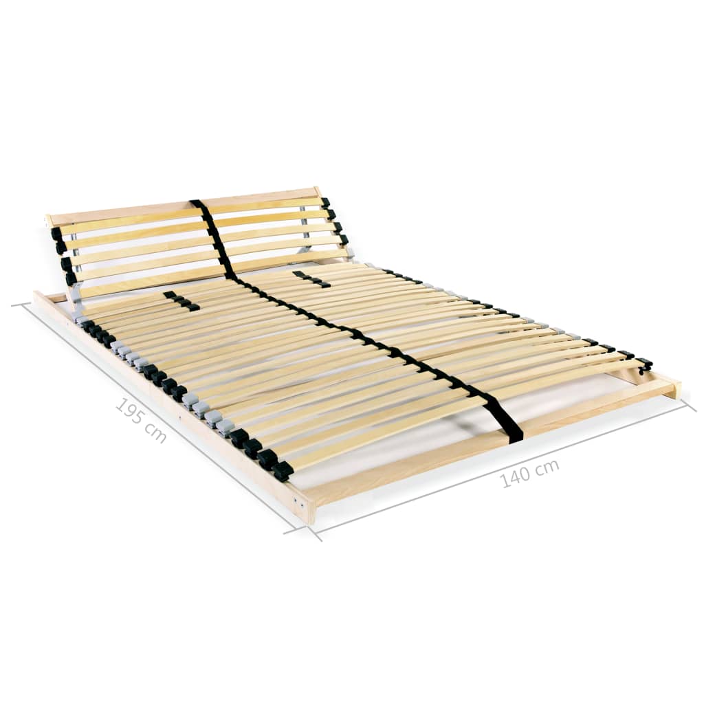 Rete a Doghe 7 Zone senza Materasso con 28 Doghe 80x200 cm | homemem39