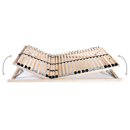 Rete a Doghe 7 Zone senza Materasso con 28 Doghe 80x200 cm
