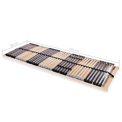 Rete a Doghe 7 Zone senza Materasso con 42 Doghe 90x200 cm | homemem39