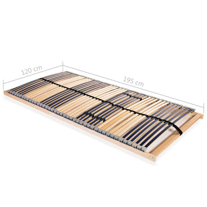 Rete a Doghe 7 Zone senza Materasso con 42 Doghe 120x200 cm | homemem39