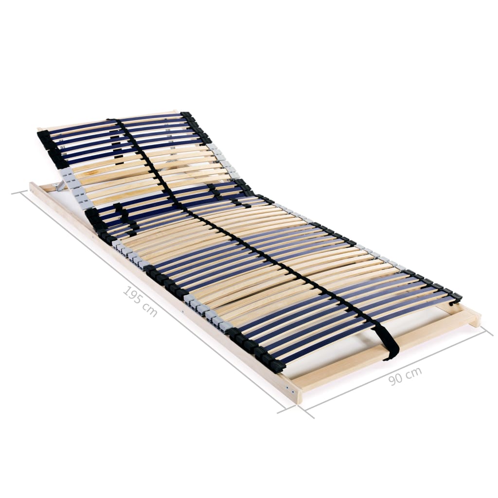 Rete a Doghe 7 Zone senza Materasso con 42 Doghe 90x200 cm | homemem39