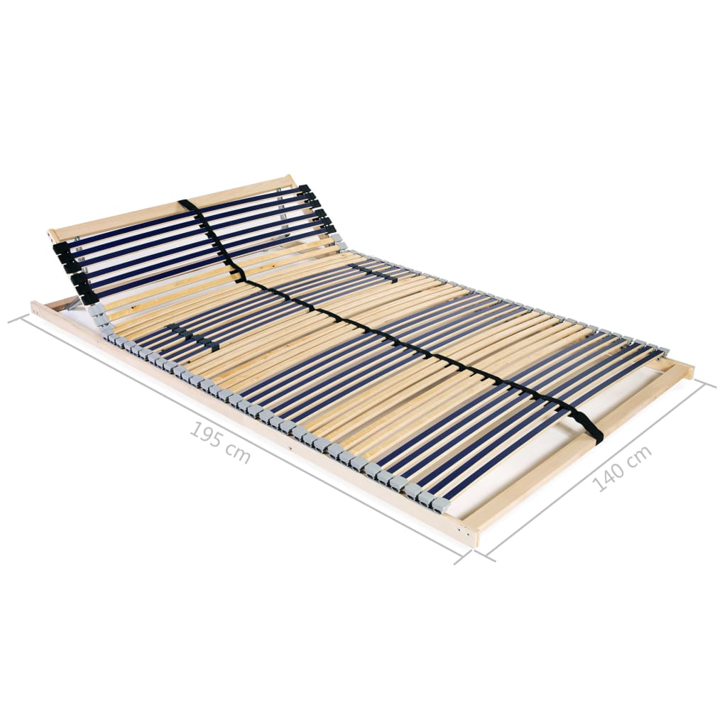 Rete a Doghe 7 Zone senza Materasso con 42 Doghe 140x200 cm | homemem39