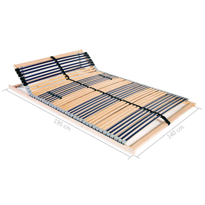 Rete a Doghe 7 Zone senza Materasso con 42 Doghe 140x200 cm | homemem39