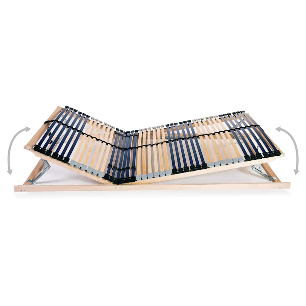 Rete a Doghe 7 Zone senza Materasso con 42 Doghe 120x200 cm