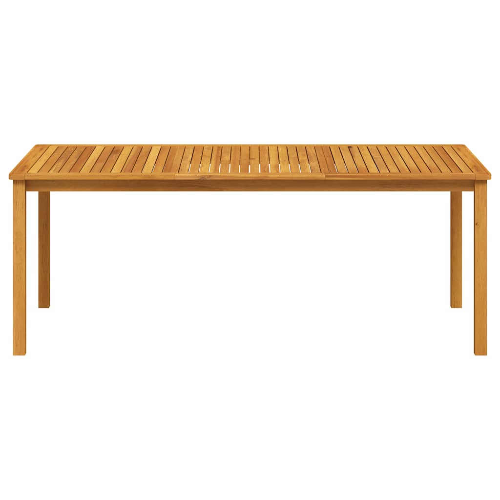 Tavolo da Giardino 200x100x74 cm in Legno Massello di Acacia | homemem39