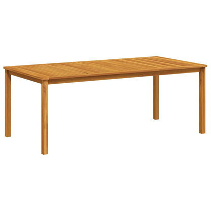 Tavolo da Giardino 200x100x74 cm in Legno Massello di Acacia | homemem39