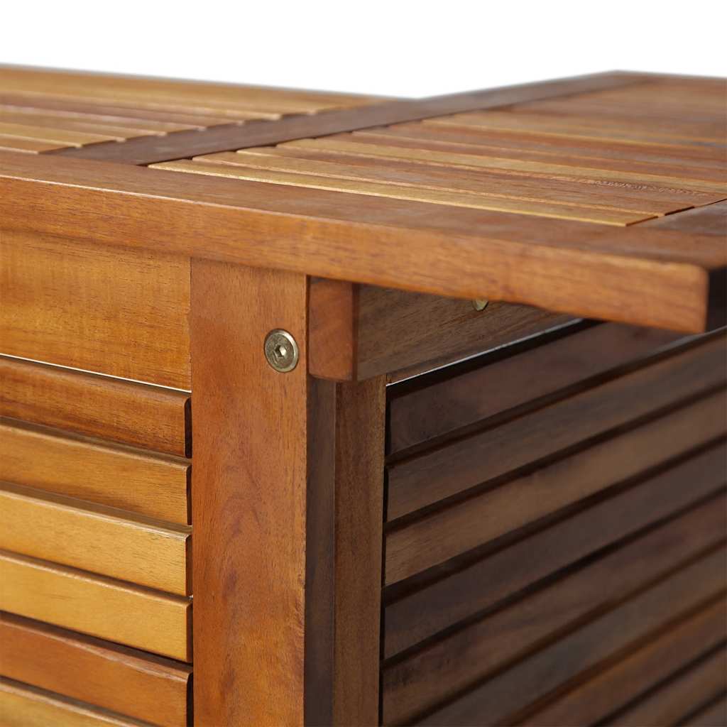 Tavolo da Bar 110x50x105 cm in Legno Massello di Acacia | homemem39