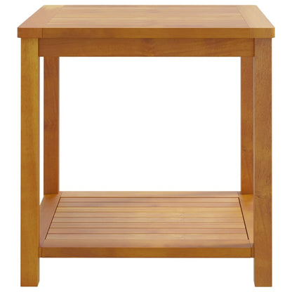 Tavolino in Legno Massello di Acacia 45x45x45 cm | homemem39