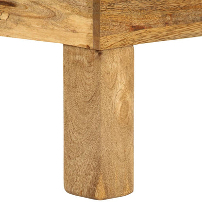 Tavolino da Salotto in Legno Massello di Mango 110x55x35 cm | homemem39