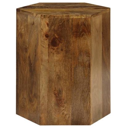 Set Tavolini da Salotto 3 pz in Legno Massello di Mango