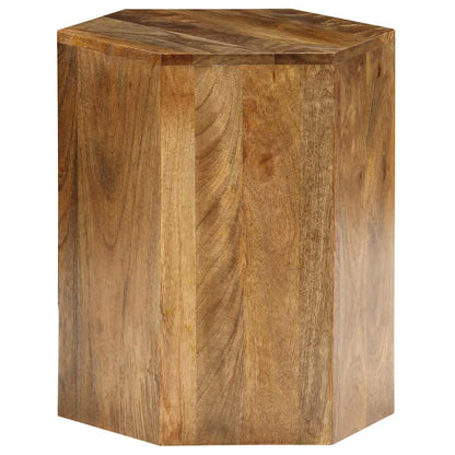 Set Tavolini da Salotto 3 pz in Legno Massello di Mango