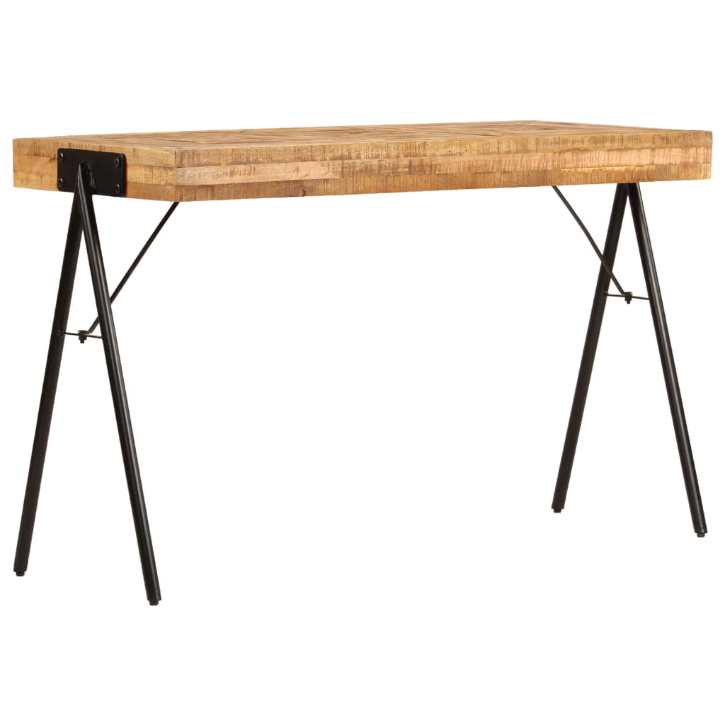 Scrittoio in Legno Massello di Mango 118x50x75 cm | homemem39