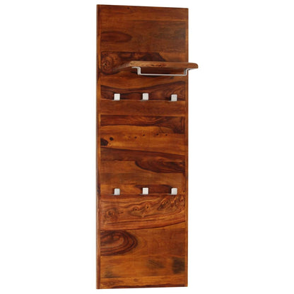 Appendiabiti in Legno Massello di Acacia 118x40 cm - homemem39