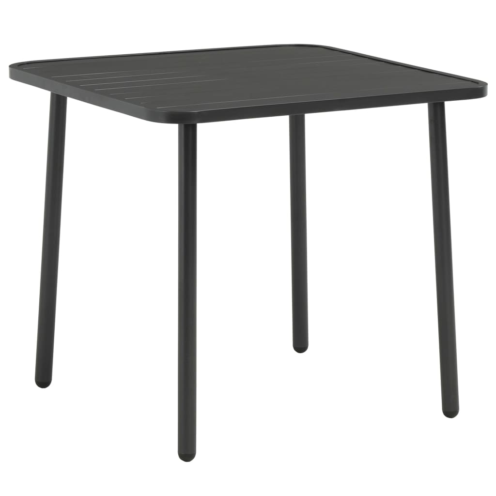 Set da Bistrot 3 pz in Acciaio Grigio Scuro | homemem39