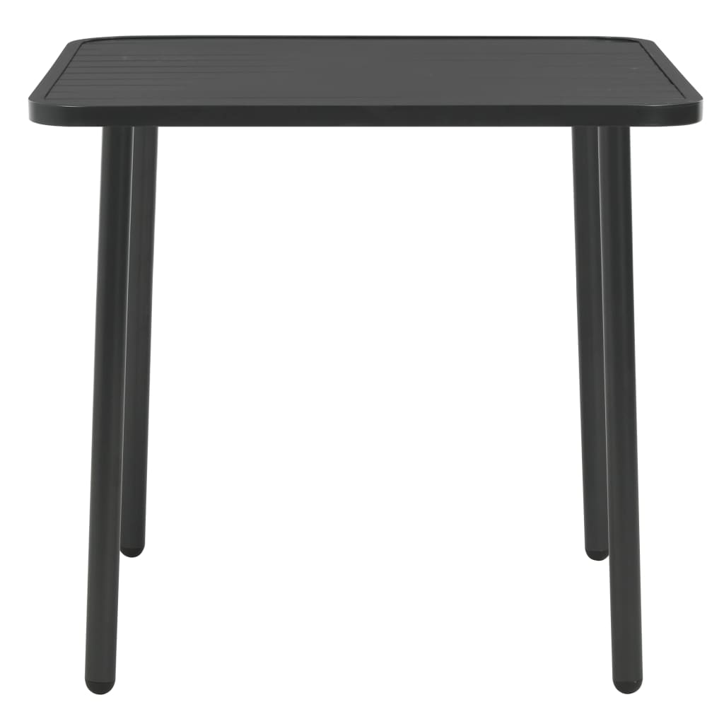 Set da Bistrot 3 pz in Acciaio Grigio Scuro | homemem39